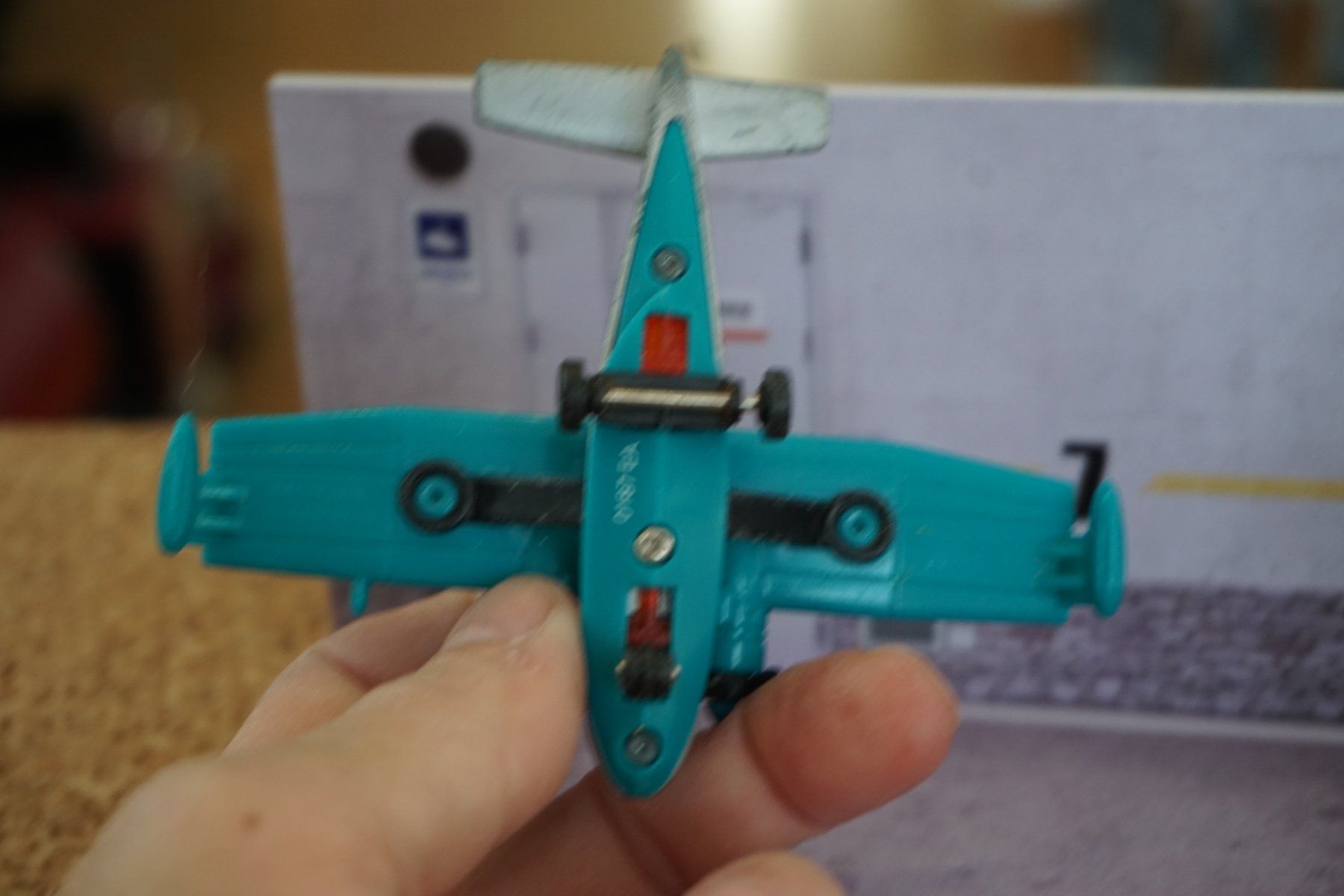 Matchbox Modellini d'auto: Matchbox Hydro Prop Flugzeug 9cm COOL !!!!!!!! – Usato da Reiden venduto da Doppeldecker69 5