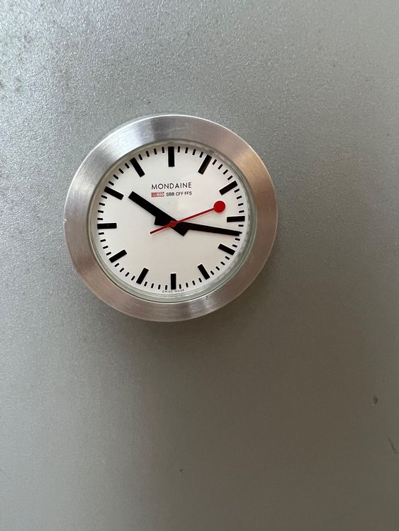 Küpfer Magnet-Uhr, 5 cm – Mondaine Schweiz