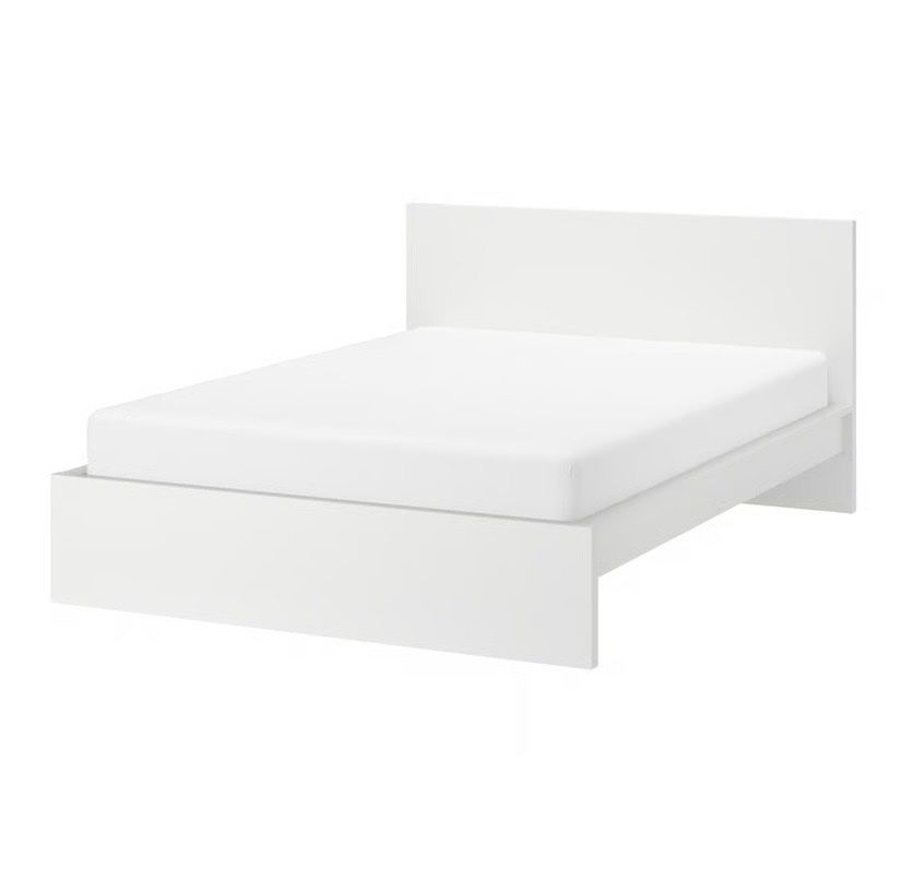 Ikea Betten: Weisses Ikea Bettgestell – Neu (gemäss Beschreibung) aus Emmenbrücke von peoart 7