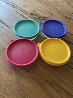 Tupperware kleine Dosen 4er-Set bunt NEU