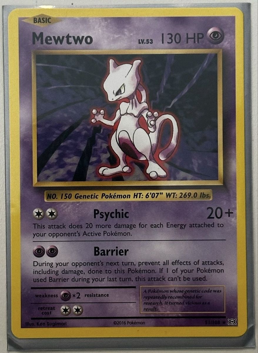Pokémon Carte collezionabili: Mewtwo #51 Pokemon Evolutions (ENG) – Nuovo (secondo la descrizione) da Basel venduto da Christopher123