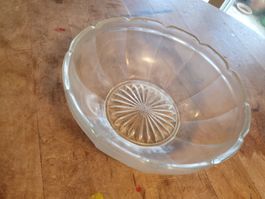 Salatschüssel Pressglas 22 cm
