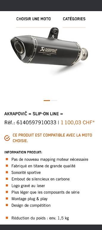 Auspuffanlagen: Akrapovic  pour KTM Super Duke 1290 – Gebraucht aus Wavre von MicroNano 2