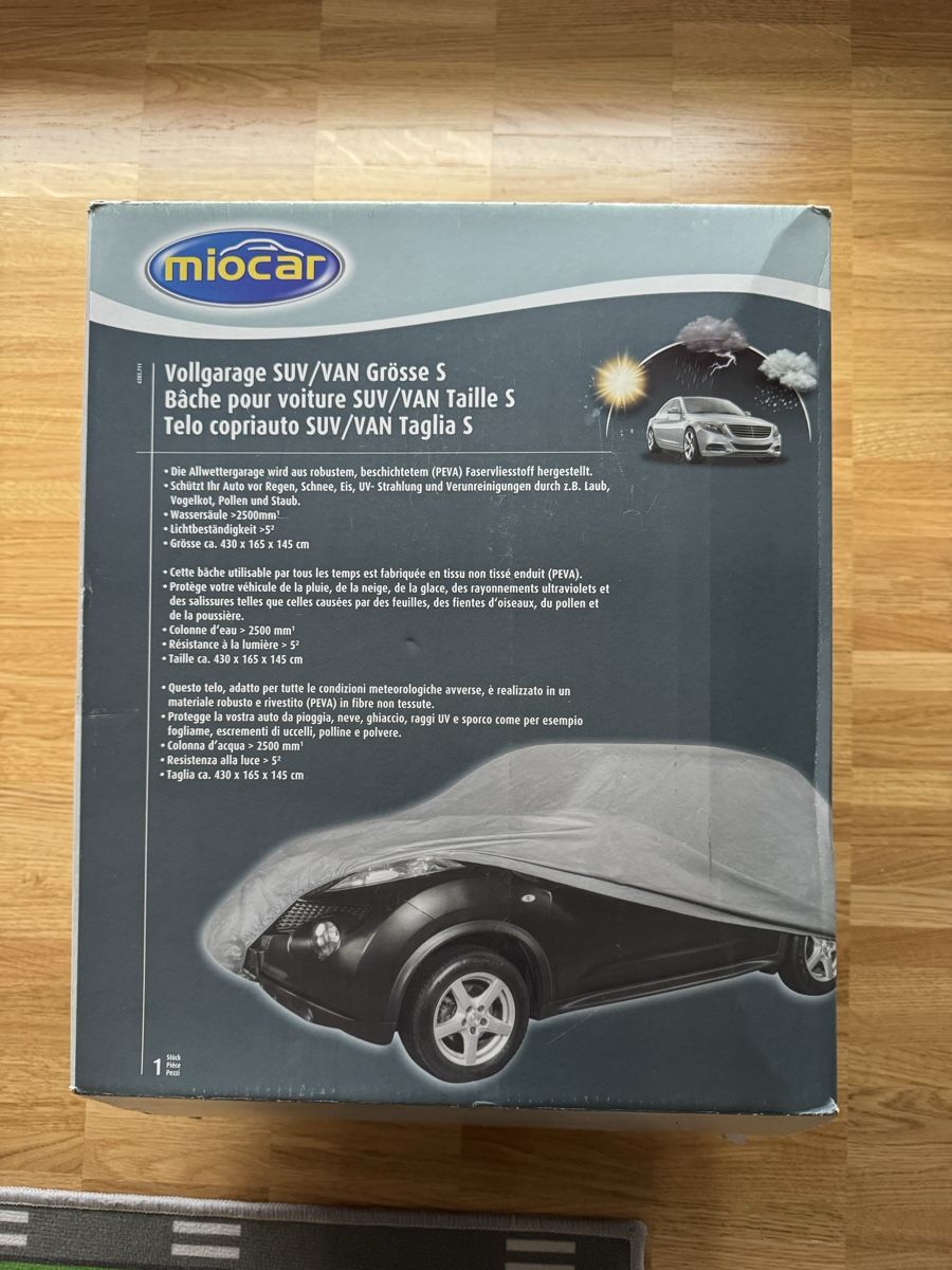 Tutti pezzi di ricambio auto: Autoabdeckung grösse S – Nuovo (secondo la descrizione) da St. Gallen venduto da Milex_91