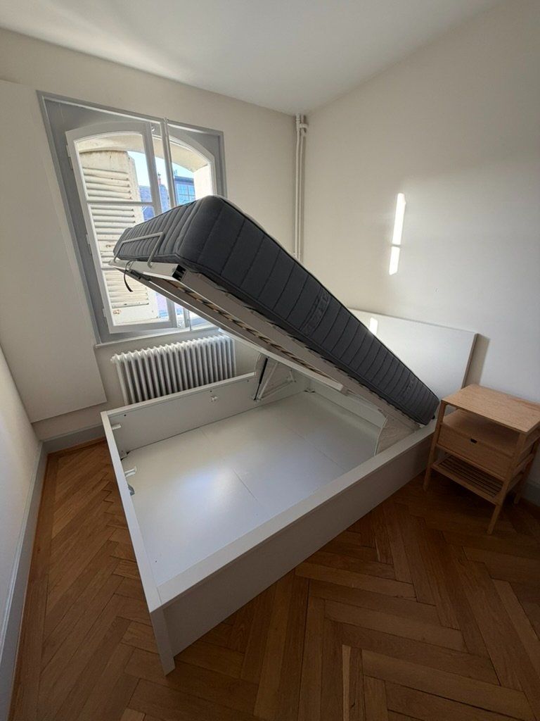 Ikea Letti: Lit avec Stockage + Matelas IKEA – Usato da Morges venduto da ana_q9gm 1