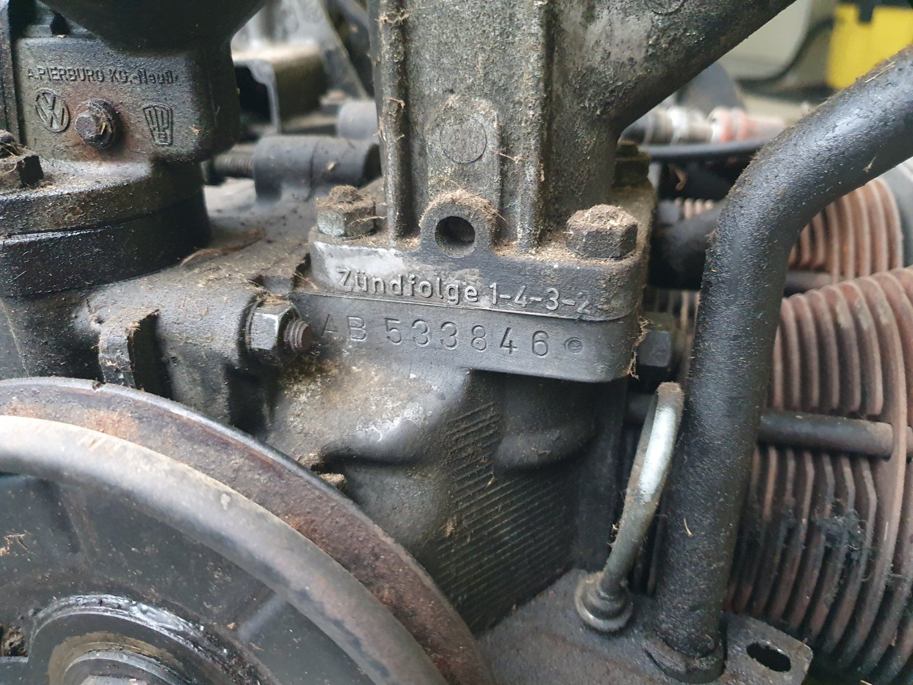 VW Motori: Käfermotor Motorcode AB, 1300ccm, 44PS – Difettoso da Schönenberg ZH venduto da Technmech 6