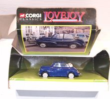 Modellauto Corgi Classics Lovejoy Morris Minor blau