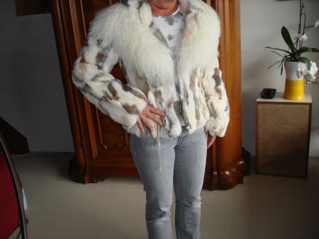 Pelzjacke  Kaninchen