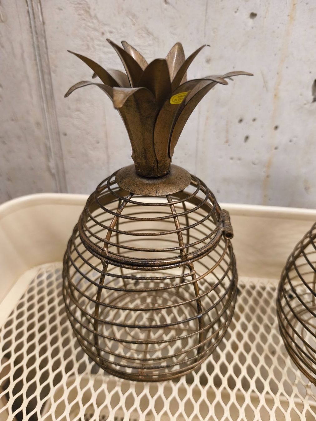 Laternen: Windlicht Ananas Laterne Metall – Gebraucht aus Zürich von Jul69