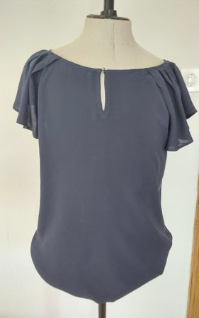 Bluse Tom Tailor dunkelblau 38