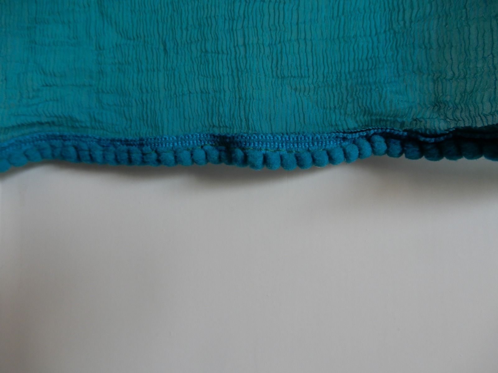 Foulard & Sciarpe: durchsichtige Schal Türkis - chale transparente turquoise – Nuovo (secondo la descrizione) da Zürich venduto da sahaara01 3