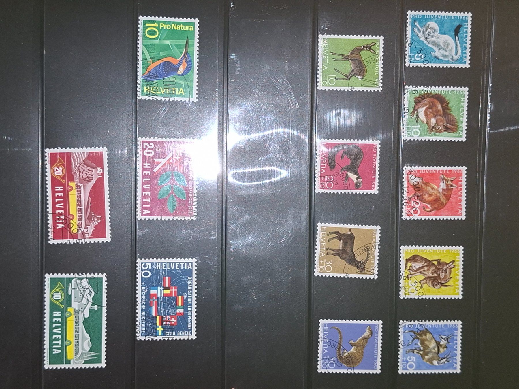 Tutti i francobolli: 21 Doppelsteckseiten für Blocks / einzelmarken – Usato da Balgach venduto da SIMEON27 4