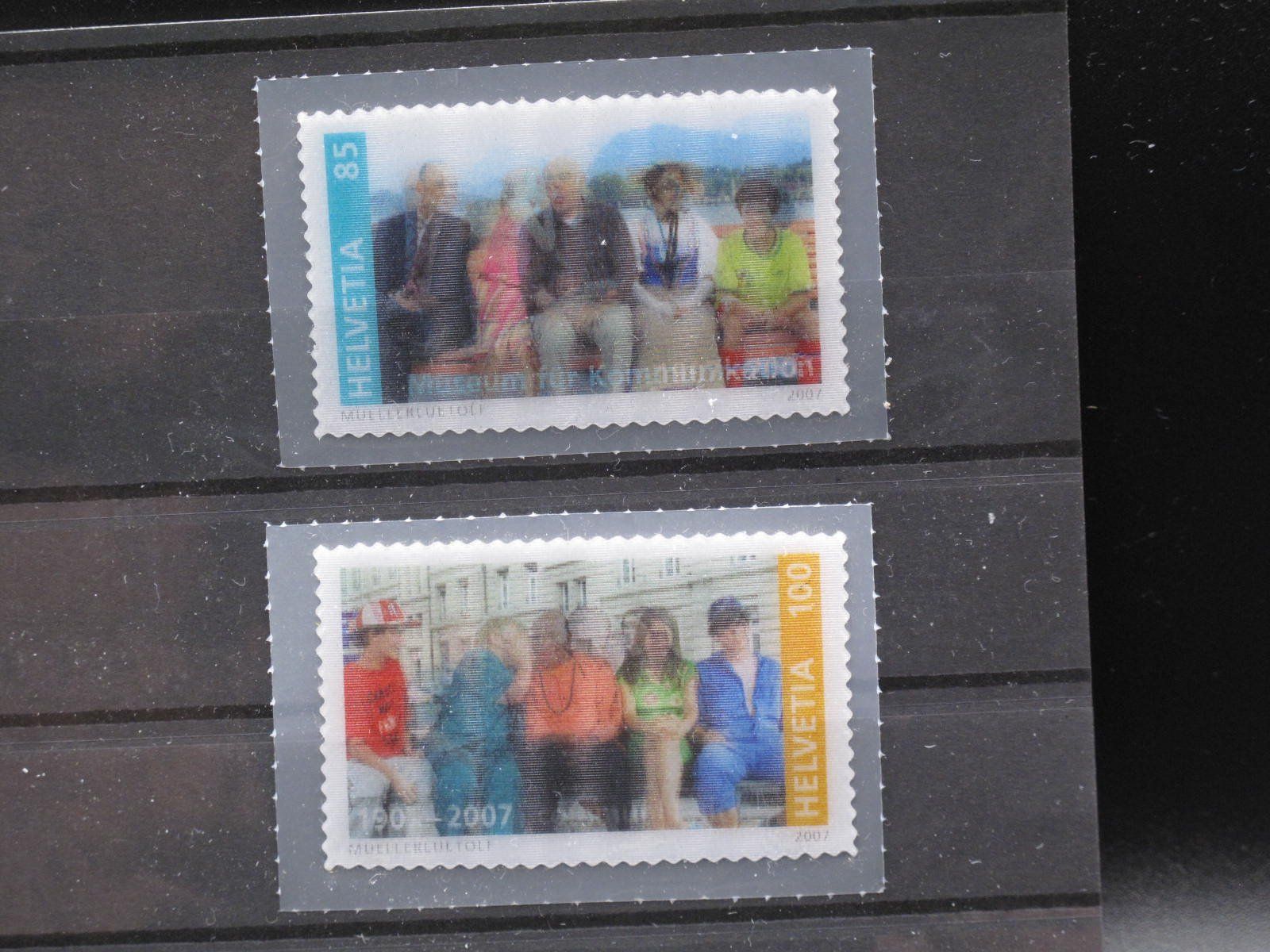 Alle Briefmarken: CH 2007 Kommunikations Museum  ** – Gebraucht aus Wil SG von fva01
