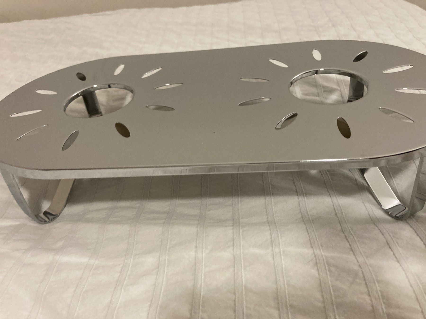 Piatti di portata: Chauffe plat oval neuf - Warmhalteplatte – Nuovo (secondo la descrizione) da Genthod venduto da daz_world
