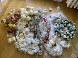 Rarer Weihnachtsdeko-Mix 🎄 Kerzen, Schmuck, Tannenbaumdeko