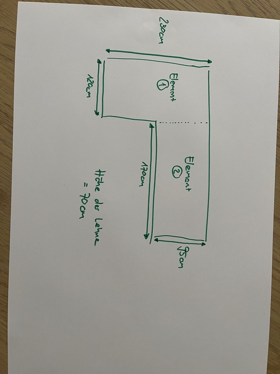 Sofas: Sofa aus 2 Elementen – D'occasion à Zürich par Livingfree 5
