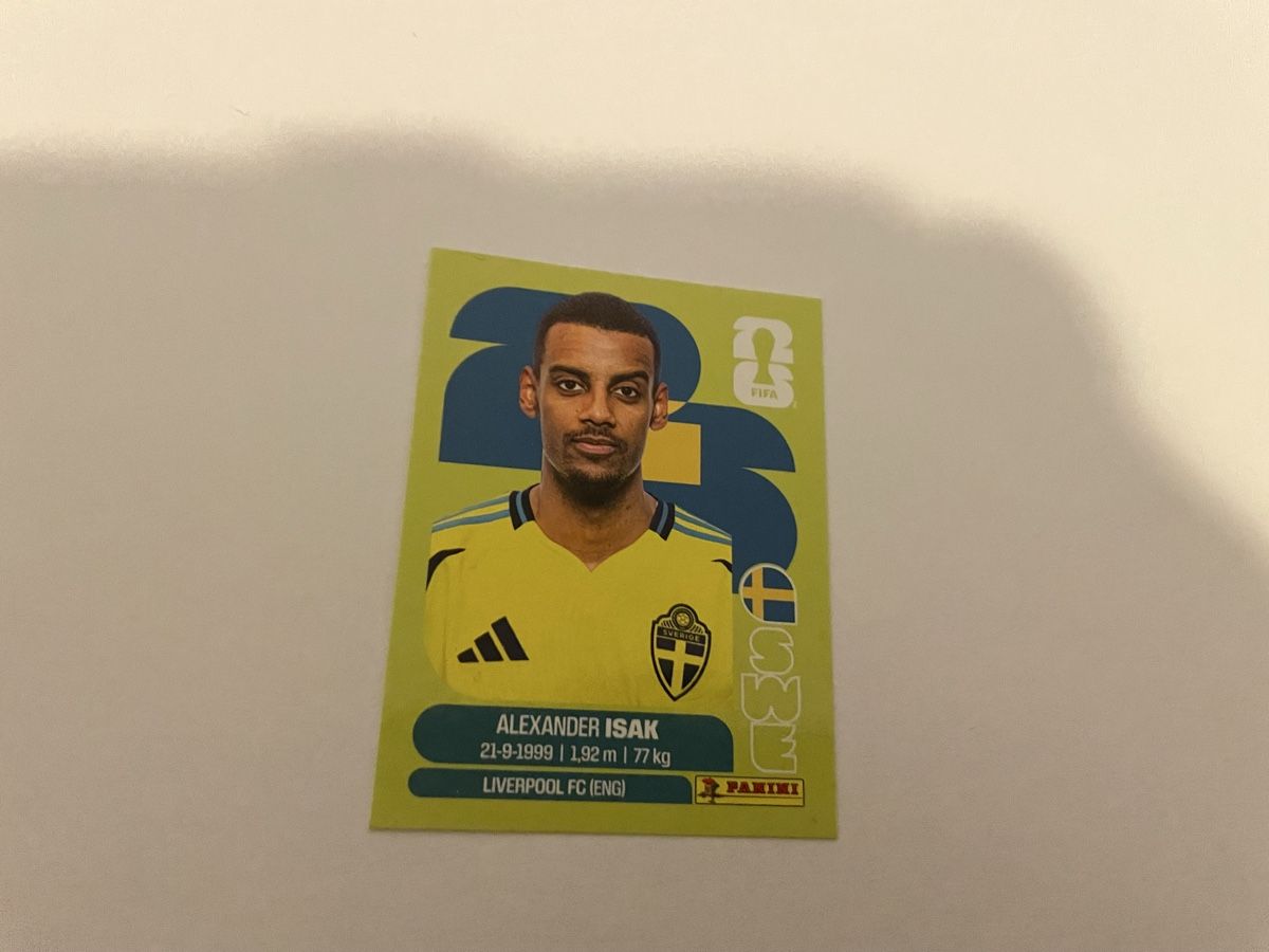 Panini Carte collezionabili: FIFA WM 2026 Alexandrer Isak SWE 10 – Nuovo (secondo la descrizione) da Winterthur venduto da Cobraforce
