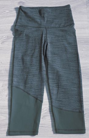 💞 Leggings 3/4 💞  T: S (Vert Olive)