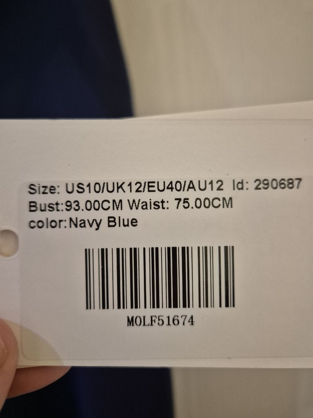 JJ’s House Vestiti: Dunkelblaues Kleid – Nuovo e nell'imballaggio originale da Seuzach venduto da Sarsura01 3