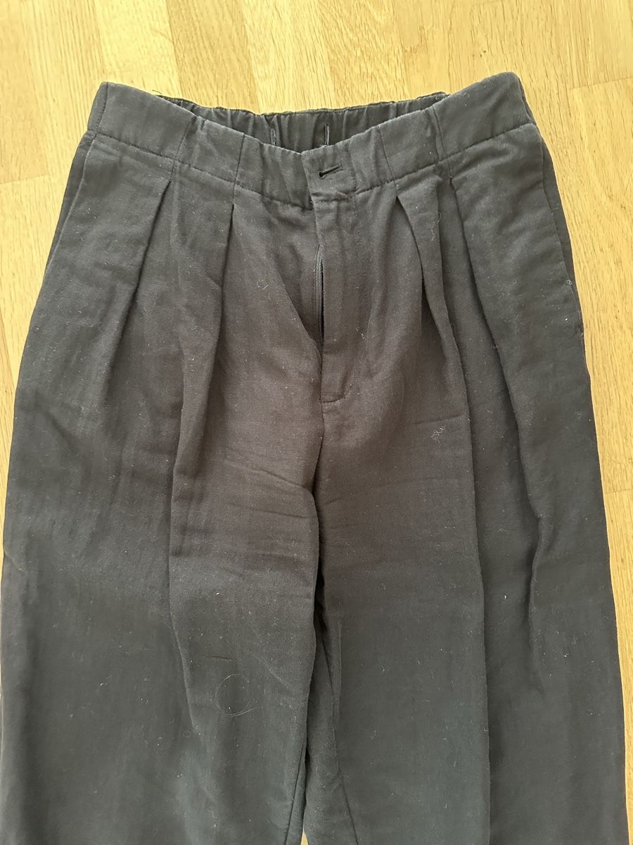 Zara Hosen: Leinenhose Zara 36 schwarz  – Gebraucht aus Rüschlikon von 8942Oberrieden 1