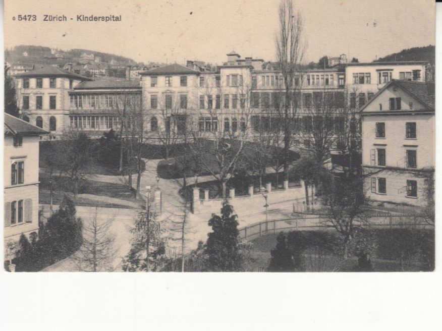 Cartoline postali: Zürich Kispi 1914 – Usato da Bürglen TG venduto da StampGraf