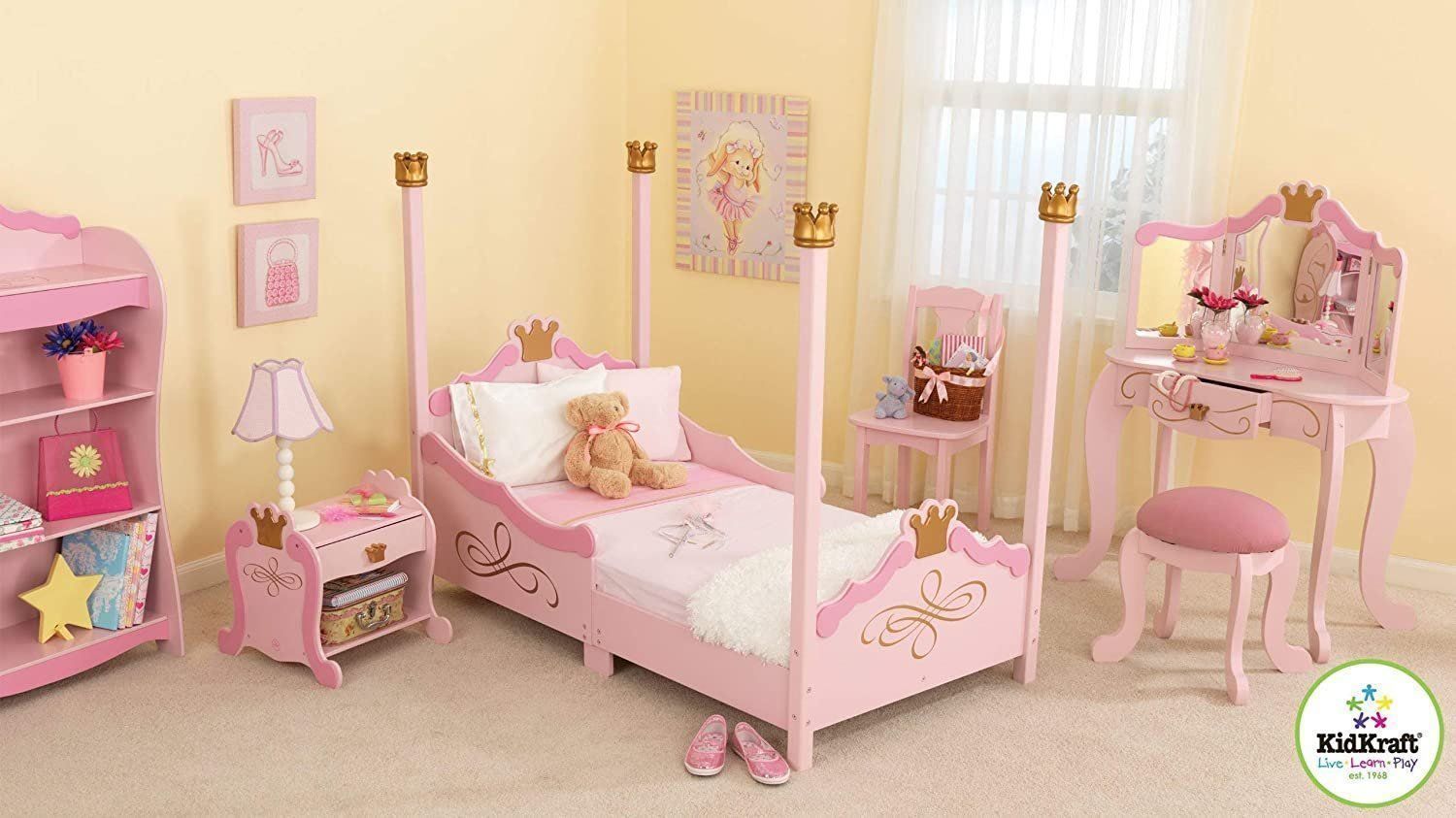 Biancheria da letto: KidKraft Prinzessin Bettwäsche – Nuovo e nell'imballaggio originale da Burgdorf venduto da W31S 1