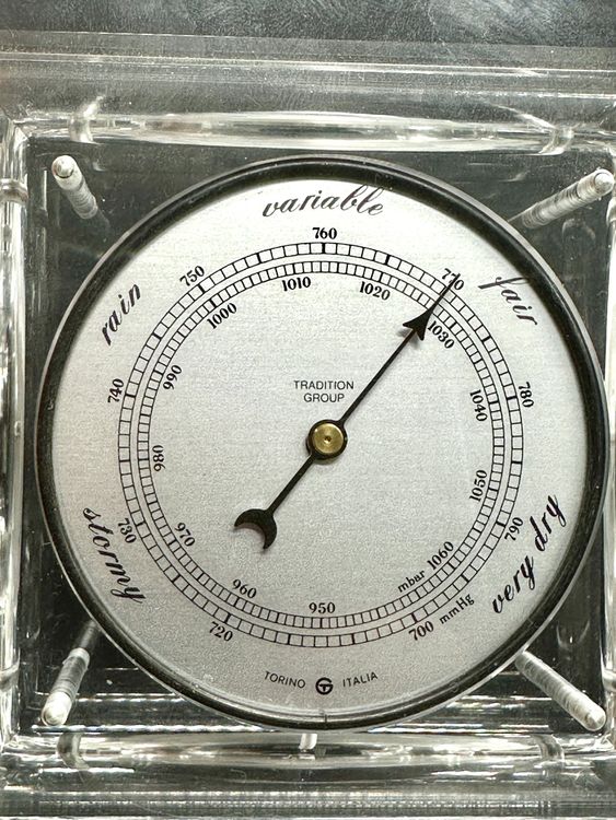 Baromètre anéroïde - Barometre - Météo - Energie et environnement Lois