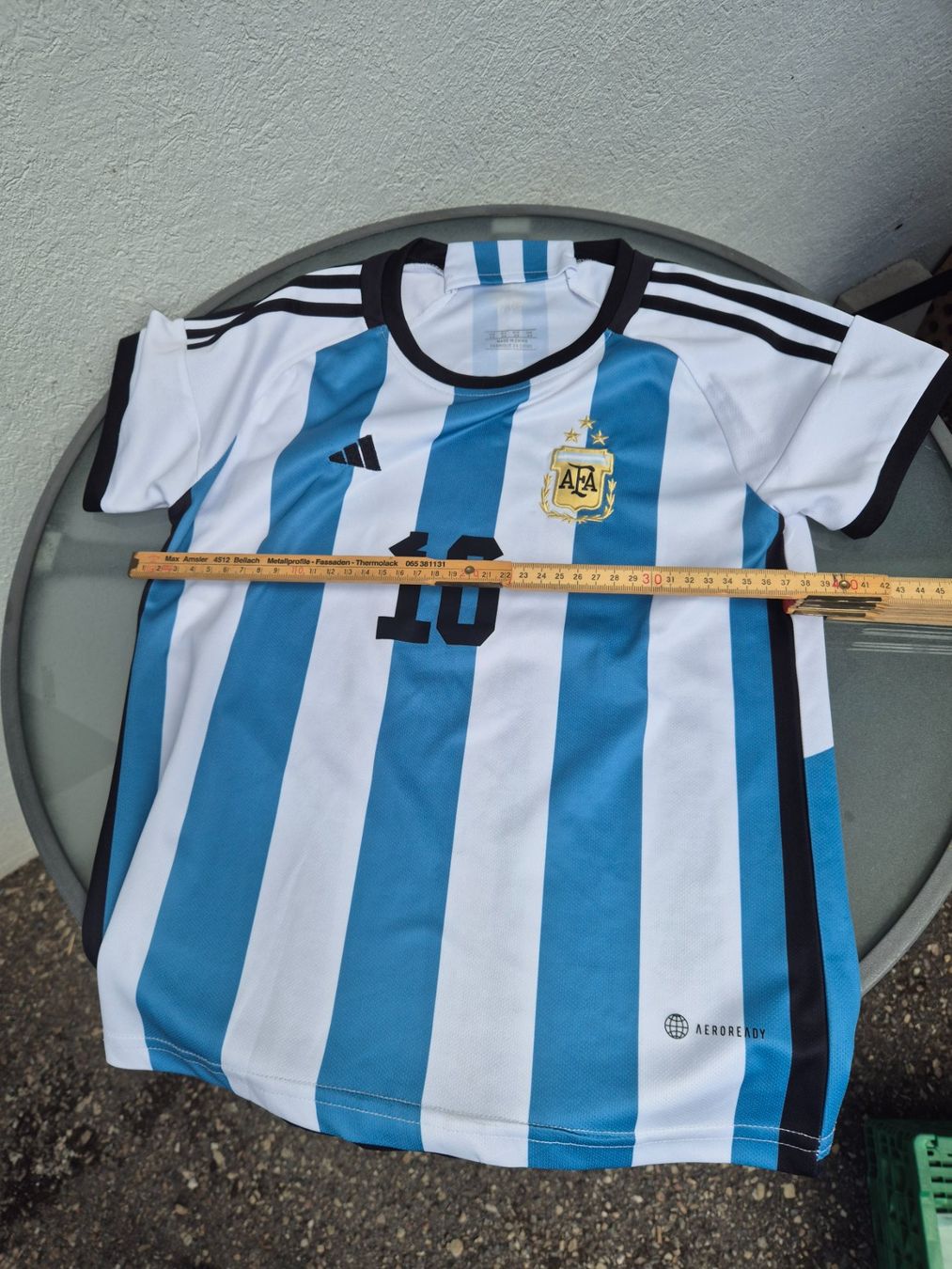 Trainer, Turnhosen & -trikots: Messi Argentinien Trikot Grösse 146 – Gebraucht aus Oberbuchsiten von laffite54 4