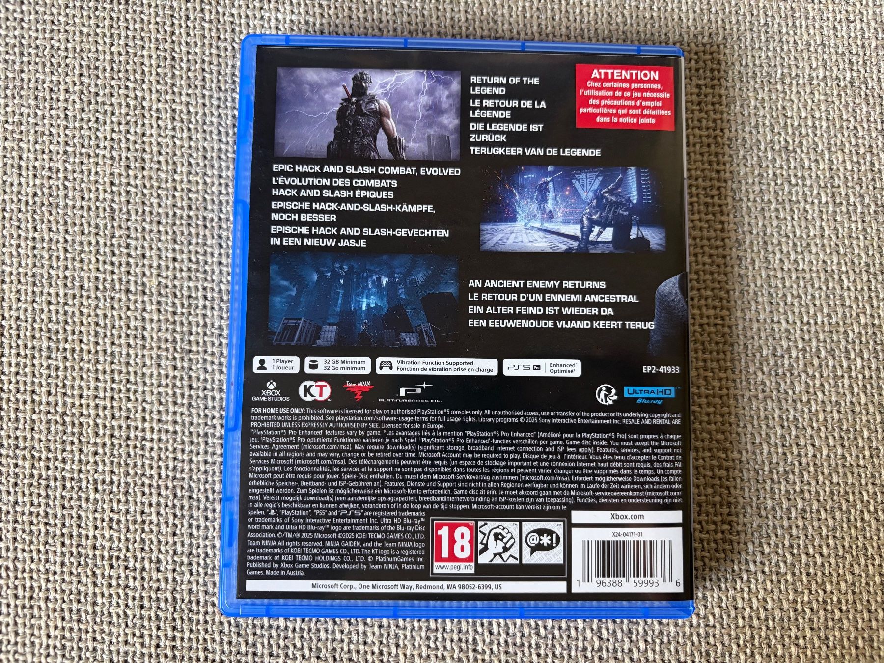 Jeux: Ninja Gaiden 4 (PS5) – D'occasion à Volketswil par GLantern 1