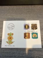 Original Briefmarken-Kuvert Pro Patria 1992, Top Zustand
