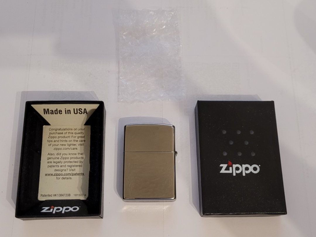Zippo Feuerzeuge: Zippo Chrome High Polished - ungezündet - NEU – Neu und originalverpackt aus Adlikon b.Regensdf von ChriZ86 1