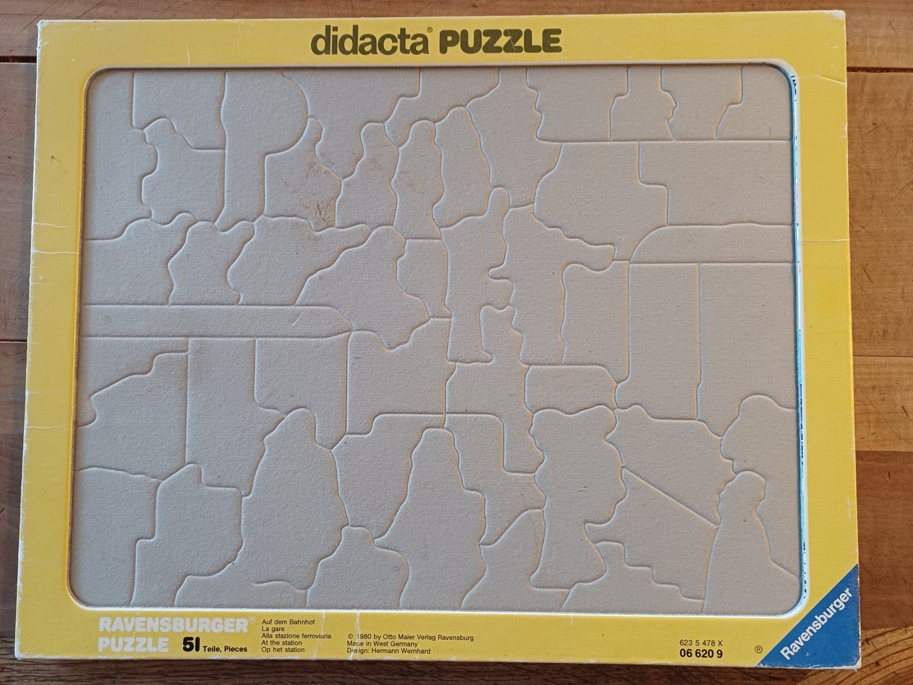 Ravensburger Puzzles: Ravensburger Puzzle "Auf dem Bahnhof", 51 Teile – Gebraucht aus Ringoldswil von drache13 3