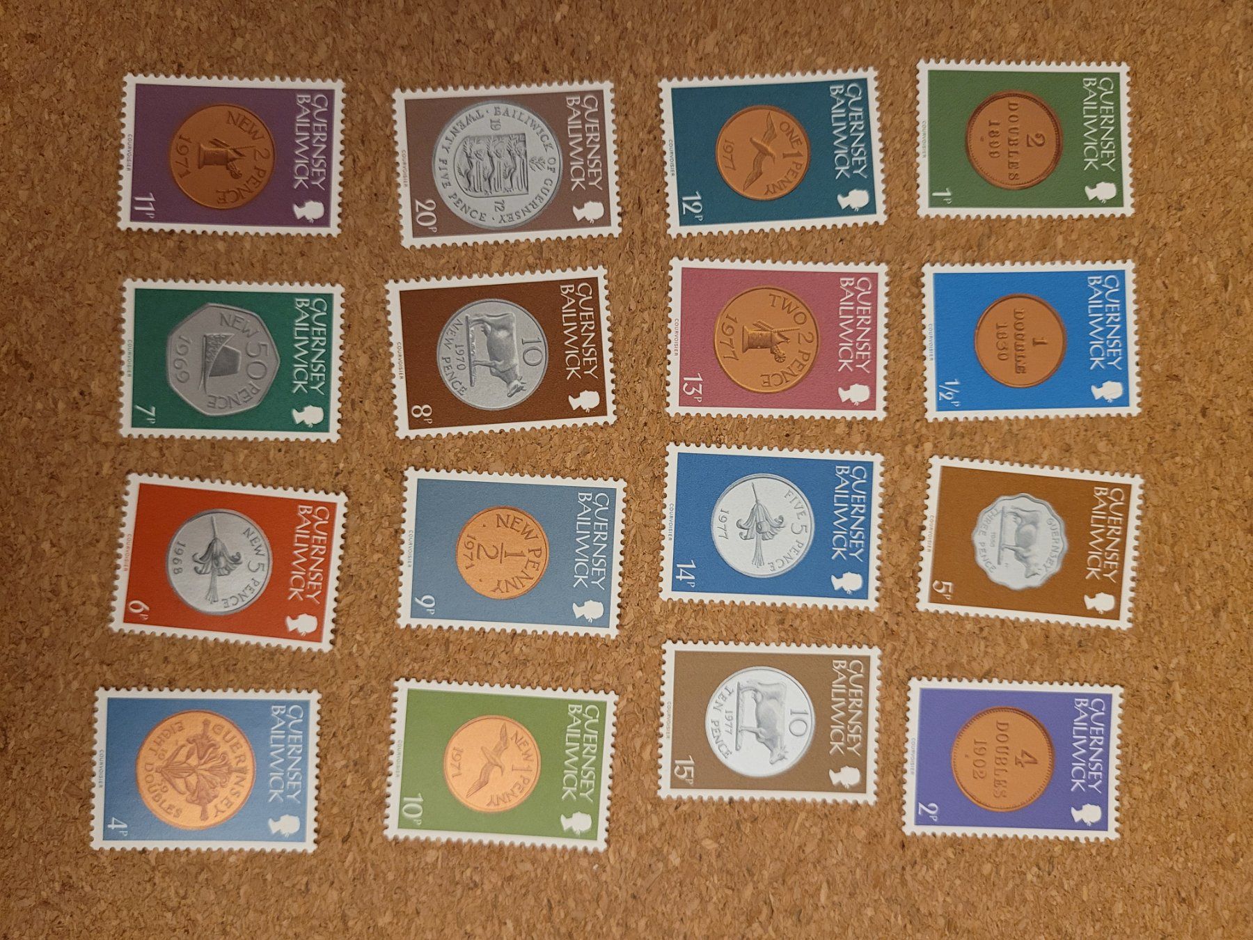 Tous les timbres: Marken Guernsey – D'occasion à Inwil par Flower2325