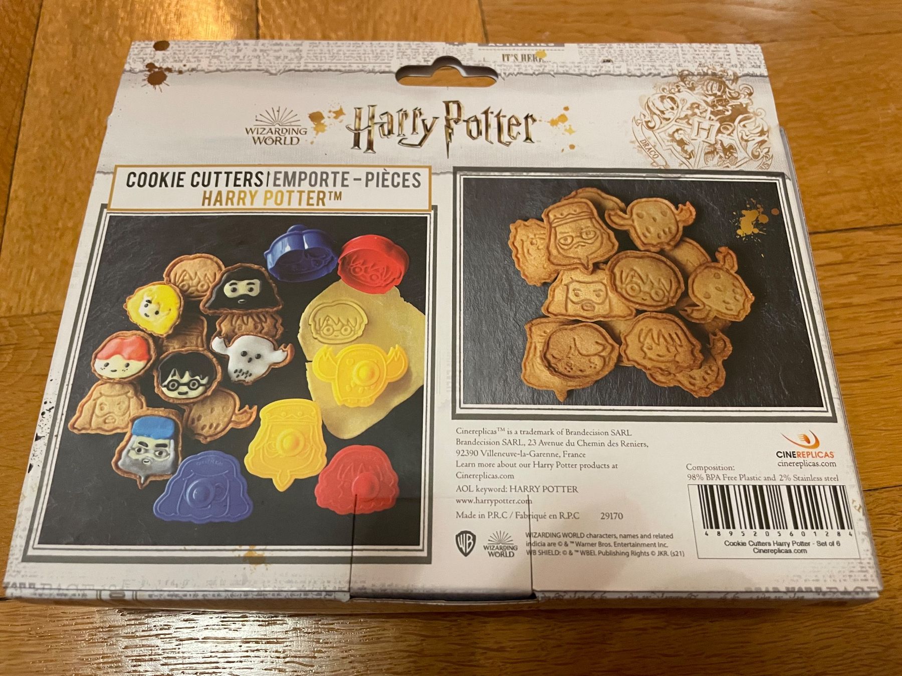 Teglie da forno: 6 Emporte-pièces biscuits Harry Potter – Usato da Lausanne venduto da Elpi2014 1