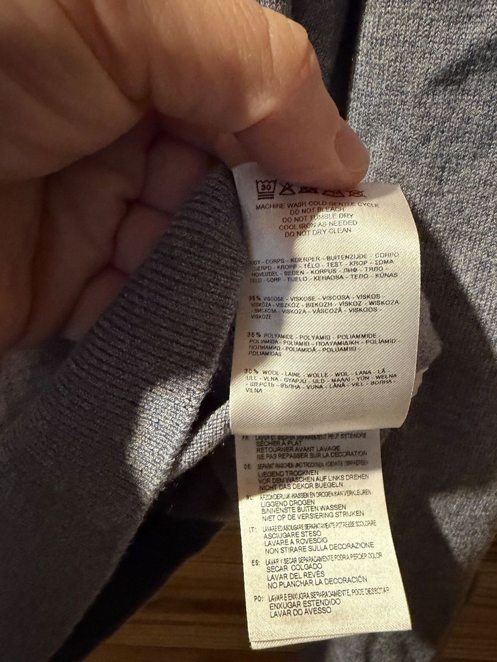 Napapijri Giacche: NAPAPIJRI Strickjacke, Gr XL, Grau – Usato da bioggio venduto da lenny023 3