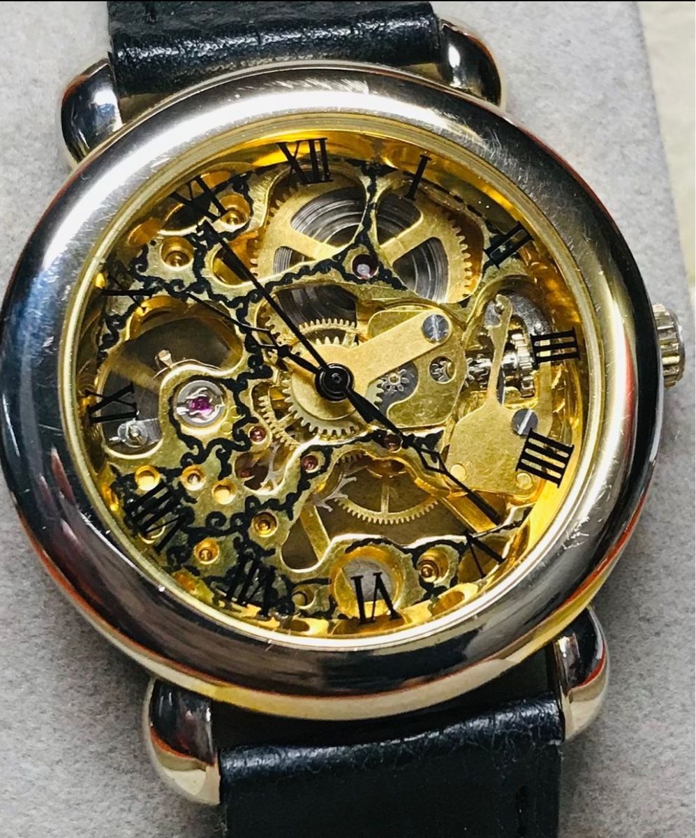 Orologi: Anonym Skelette Handaufzug Uhr – Usato da Untersiggenthal venduto da TimeandShine
