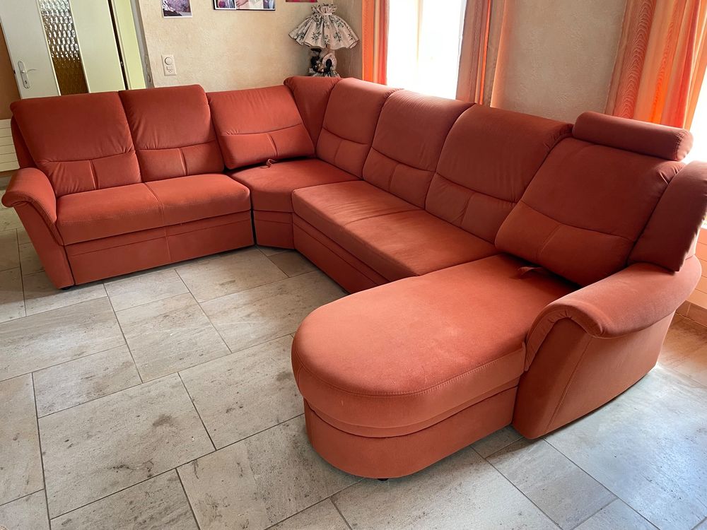 Canapé Convertible ESpring En Excellent état – 100% Coton, Style Moderne, Occasion à Saisir