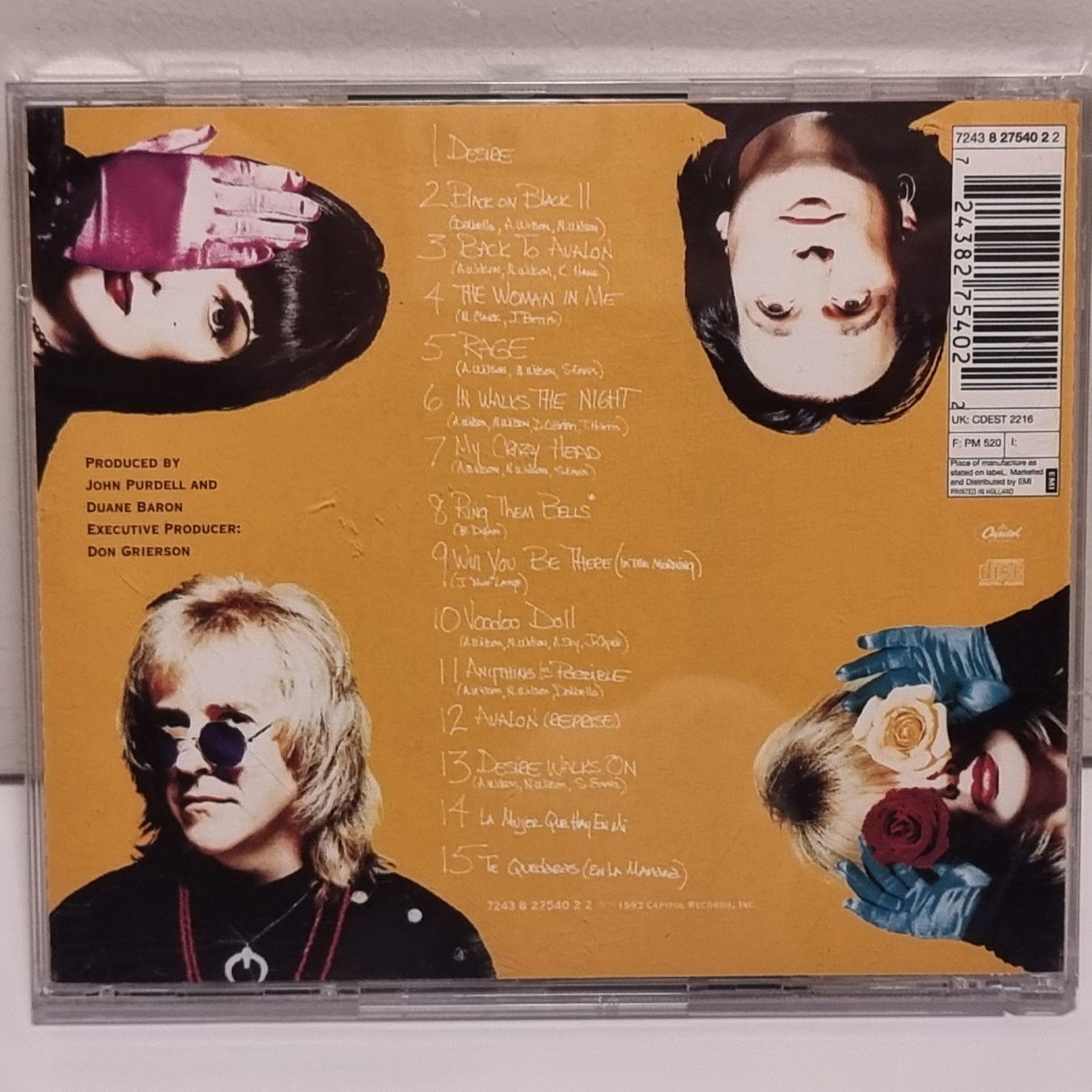 CDs: Heart : Desire Walks On - CD (1993) – Gebraucht aus Villigen von Tschachtlan 1