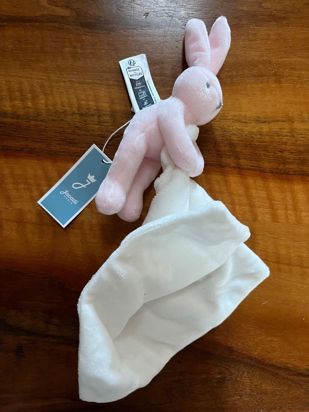 Giocattoli: NEU Schmusetuch Hase Rosa – Nuovo e nell'imballaggio originale da Horgen venduto da adrigas