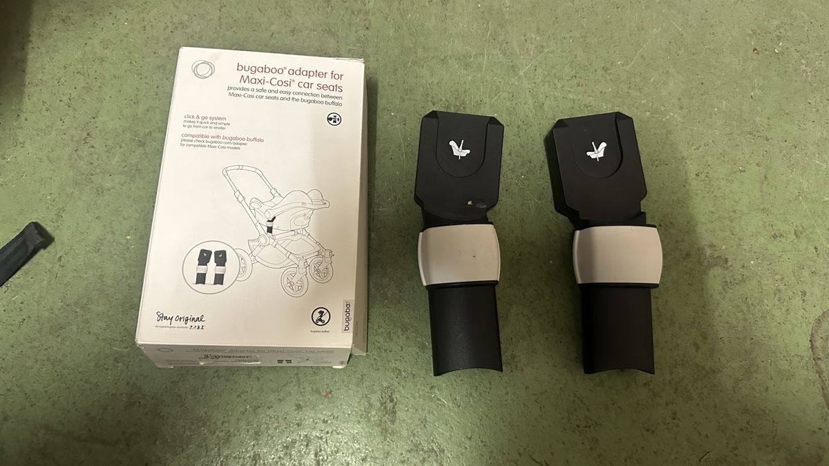 Bugaboo Unità & Adattatore: Bugaboo Buffalo Maxi-Cosi Adapter mit Originalverpackung – Usato da Hettlingen venduto da whatdreamz