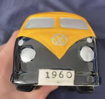 VW Bulli Sparbüchse, Jahrgang 1960, Gelb/Schwarz, Vintage