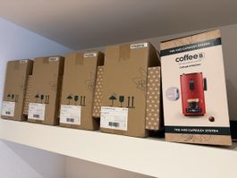 5x CoffeeB Horizon Kaffeemaschine Grau - Originalverpackt