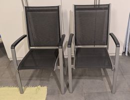 2 Stück Gartenstühle Sieger Bodega