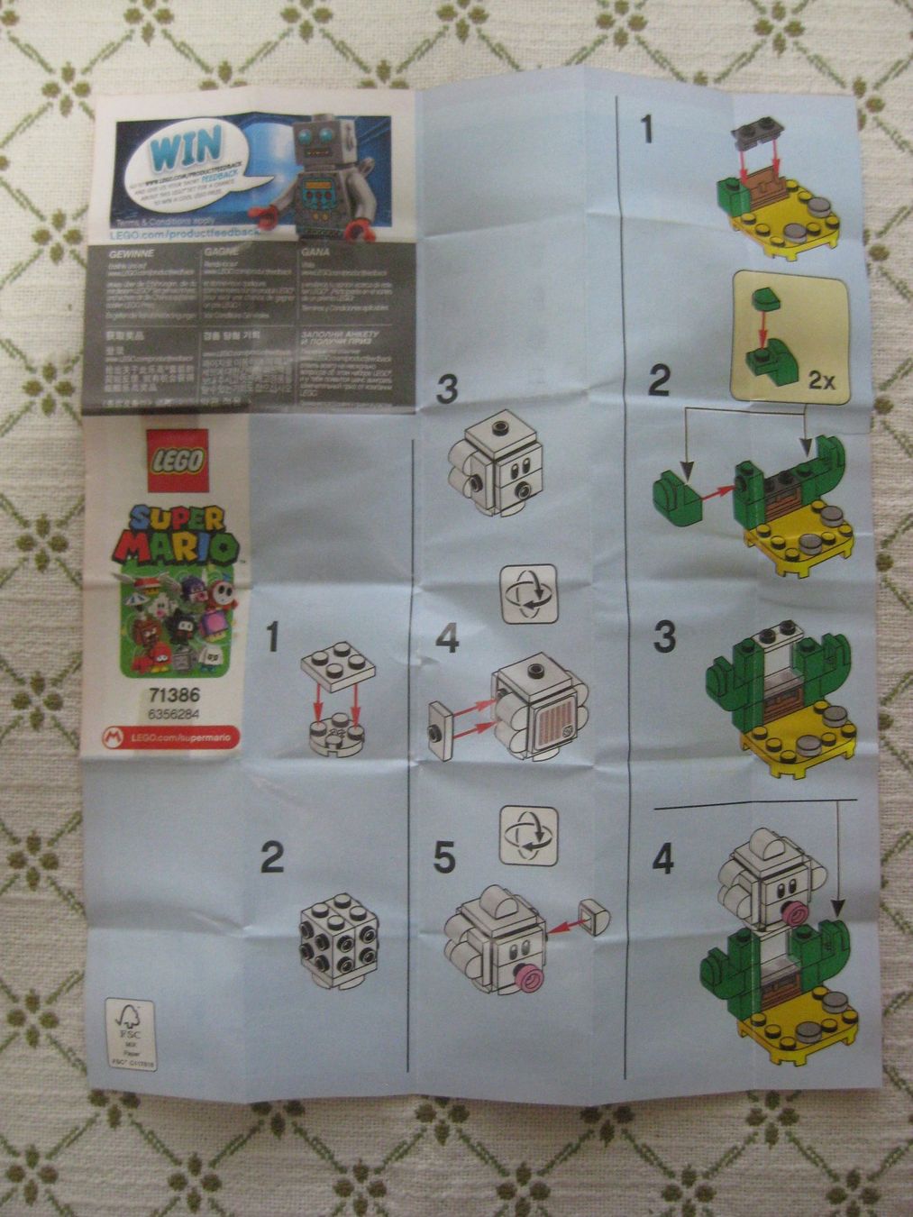 Lego Kit di costruzioni: LEGO Super Mario Serie 2 / Character Nr: 9 Foo Wuschi – Nuovo (secondo la descrizione) da Münchenbuchsee venduto da suisse-schweiz 6