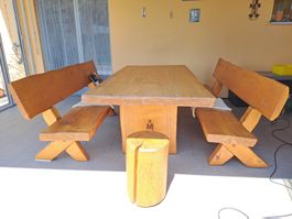 Tischset aus massivem Tannenholz / echtes Handwerk / Unikat