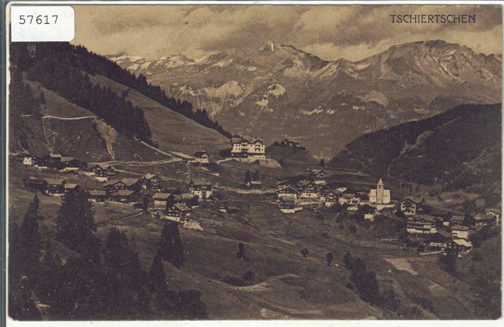 Cartes postales: Tschiertschen - Generalansicht – D'occasion à Ettingen par Kartenplanet