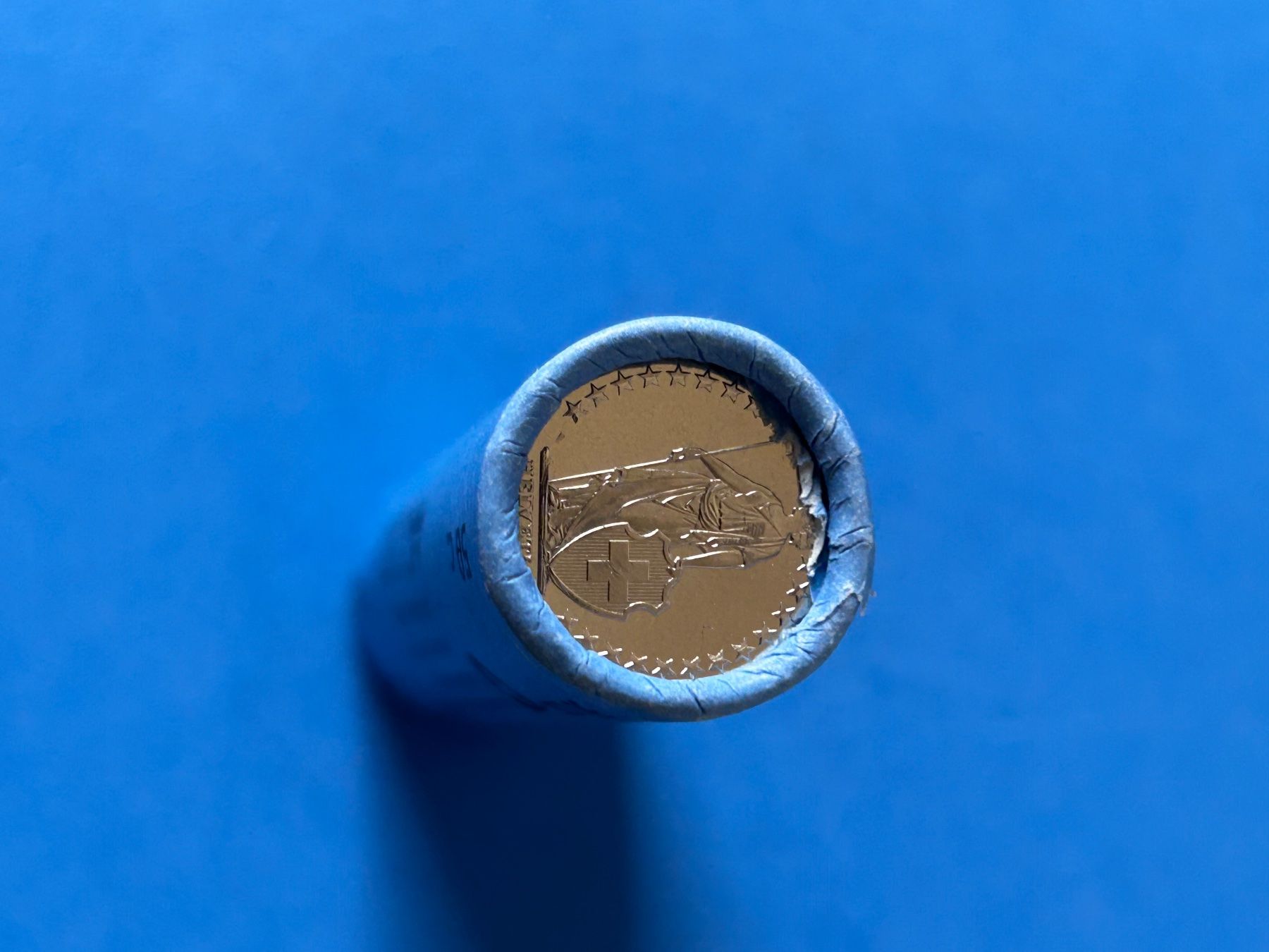 Alle Münzen: 50 centimes 2024 UNC coin roll – Neu (gemäss Beschreibung) aus Corcelles NE von AJKader 2