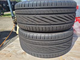 2 Reifen Uniroyal Sommer 225/45/17 Profil 5mm Dot 1020