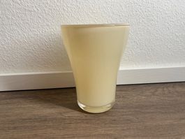 Mila Vase aus Glas gelb ca. 15 cm hoch