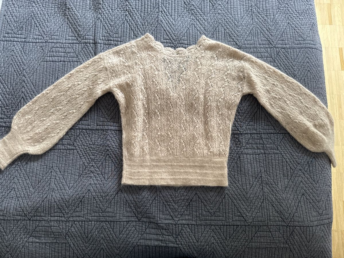 Sezane Maglioni & Felpe: Pullover Sezane beige Strickmuster Grösse XS neuwertig – Usato da Allschwil venduto da TanjaS94 2